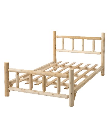 Ce lit en bois est un lit pour une personne.<br />
<br />
100% cèdre blanc, bois écologique, naturel et non traité.<br />
<br />
La structure se compose du cadre de lit, de la tête et du pied de lit ainsi que des lattes.<br />
<br />
Il vous suffit de poser votre matelas sur les lattes.<br />
<br />
Ce lit en bois est conçu pour un matelas 90 x 190 cm  Matelas non fourni.<br />
<br />
Ce lit en bois existe également en lit double pour matelas 140 x 200 et en lit Queen size pour matelas 160 x 200.<br />
<br />
Préparez-vous à de délicieuses nuits de sommeil réparatrices !!<br />
<br />
Matériau : lit en bois massif  100% cèdre blanc  bois naturel  bois non traité et imputrescible<br />
<br />
Norme EN 350 bois très durable<br />
<br />
Usages : Meubles de chambre à coucher<br />
<br />
Possibilité dêtre verni, lasuré ou peint, selon vos goûts<br />
<br />
Dimensions (cm) Hors tout : Longueur 213  largeur 109  Hauteur Tête de lit 107  Hauteur cadre de lit 26<br />
<br />
Poids 32 kg<br />
<br />
Lit livré non-monté avec notice de montage pour un montage simple et rapide<br />
<br />
Literie non fournie<br />
<br />
Certification Rainforest Alliance<br />
Garantie fabricant 2 ans<br />
Fabriqué au Canada<br />
Stock en France